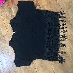 Cold shoulder top